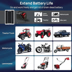 ECO-WORTHY Solar Battery Charger 12 Volt Waterproof Portable Power Solar Panel - Image 2