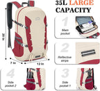 BAGPARKK Hiking Backpack, Large 35L Travel Backpacks - Image 3