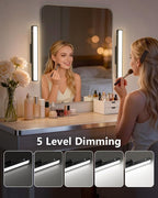 WILLED 3W Mirror Lights with Remote Control, Eye-Friendly Magnetic Light Bar - Image 3