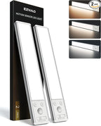 EZVALO 10inch Under Cabinet Lighting, 2500mAh Rechargeable Motion Sensor Lights by EZVALO