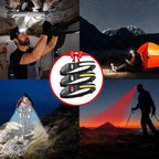 Headlamp Rechargeable 3Pack, 230° Wide Beam LED Headlamp, 7Mode Headlamps - Image 6
