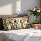 Old Egyptian Empire Couch Pillow Covers 12 X 20 0 Set of 2 Pillowcases - Image 4