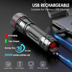 WdtPro Rechargeable Flashlights High Lumens, 1 Pack 10H Long Lasting Super - Image 3