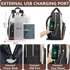 Laptop Backpack for Women Work Bookbag: 18 Inch College Backpacks - Image 4