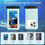 Floatable Soap Bubble Waterproof Phone Pouch/Case - Image 3