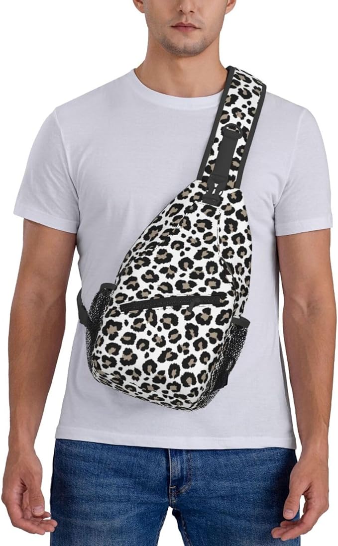 Leopard Print Crossbody Sling Bags - Image 6