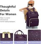 Focdod Laptop Backpack for Women Work Bags - Image 5
