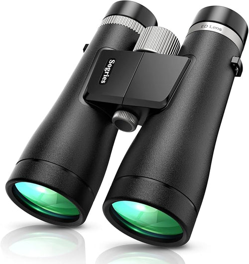 12x50 ED Binoculars for Adults-Professional Roof Prism, HD Optical System by Sogries