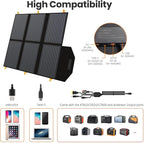 FlexSolar 60W Portable Solar Panels Chargers QC3.0 USB-A USB-C DC5521 8mm - Image 4