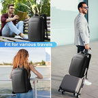 hk Business Backpack for Men 17 Inch, Slim & Expandable Waterproof Travel - Image 7