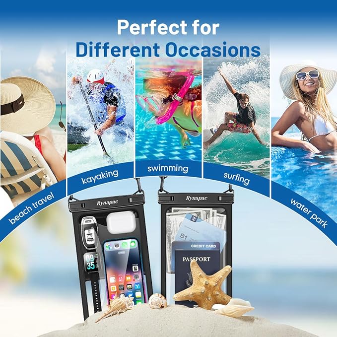 Rynapac [Up to 10" Large Waterproof Phone Pouch - Image 7