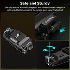 SMALLRIG Camera Clip with Plate, Quick Release System, Max Payload 40kg/88lb - Image 3