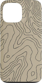 Coyote Country Guide Lines Topographical Contour Map Case by Unknown