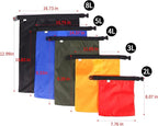 Dry Bags Waterproof Set, 5 Packs Ultralight Waterproof Bags Small Stuff Sack - Image 6