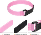 MECCANIXITY 5Pcs Reusable Battery Tie Down Straps, 0.8x16" Pink Nylon - Image 3