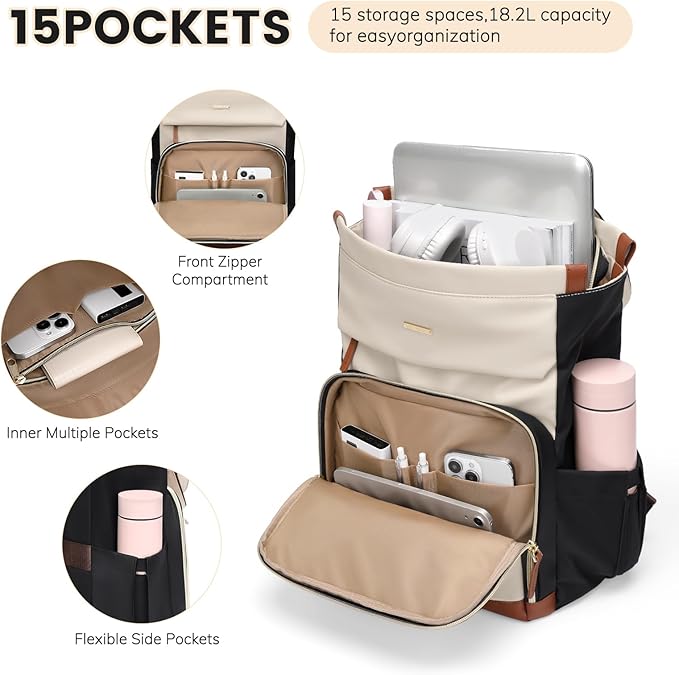 Convertible Daypack Laptop Backpack - Image 3