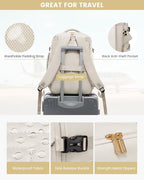 LOVEVOOK Large Travel Backpack for Women, 50L Carry on Backpack for Airplanes - Image 7