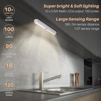 STAR-SPANGLED 11” Motion Sensor Lights Indoor AA Battery Operated, Stick on LED - Image 2