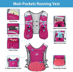 ITIEZY Running Vest for Women Men, 5L Hydration Backpack Lightweight Running - Image 2