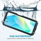 Lanhiem for Samsung Galaxy A16 5G Phone Case, IP68 Waterproof Dustproof - Image 2