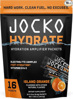 Jocko Fuel Hydrate Electrolytes Powder Packets Low Sugar by JockoFuel