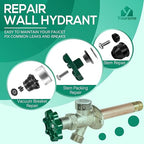 C-144KT-807 Complete Wall Hydrant Faucet Service Repair Kit - Image 4