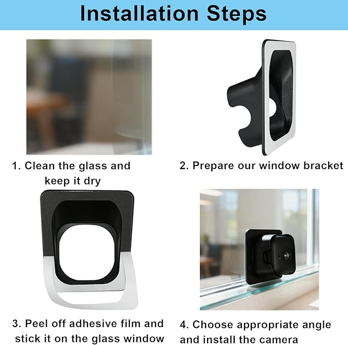 2 Pack Adhesive Window Mount Compatible - Image 8