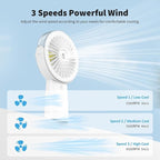 Otlonpe Handheld Misting Fan Portable, Small Personal Hand Held Rechargeable - Image 8