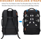 Lumesner Carry on Travel Backpacks, Extra Large 40L Flight Approved Bag - Image 5