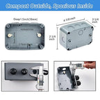 4PK Electrical Junction Box, Nineleaf IP66 Weatherproof Junction Box, 4.9"x - Image 6