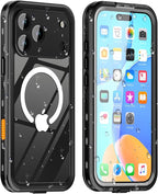for iPhone 17 Pro Max Case Waterproof, Full Body Underwater Dustproof by Dewfoam
