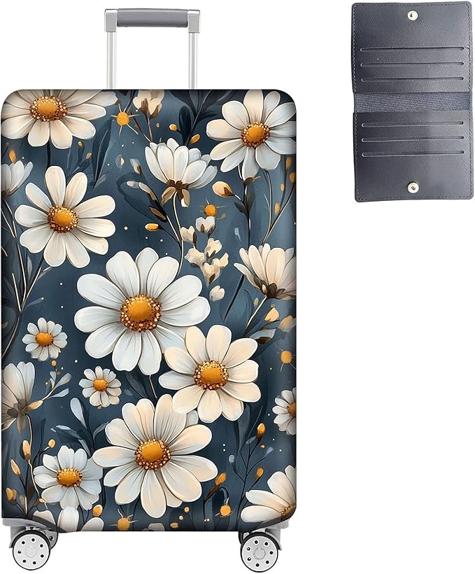 Luggage Cover Protector for 26-28 Inch Suitcases, TSA Approved Elastic Travel by Unknown