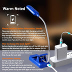 VAVOFO Rechargeable Book Light for Reading in Bed Kids, 7 LED Reading Light - Image 5