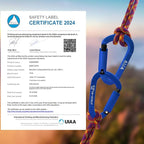 FVW Auto Locking Rock Climbing Carabiner Clips, Professional 25KN Heavy Duty - Image 5