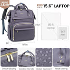 LOVEVOOK Leather Laptop Backpack - Image 5