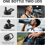 RAYMYLO 128oz Insulated Water Bottle, Triple Wall Vacuum Stainless Steel Water - Image 5