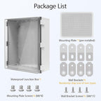 Electrical Box IP65 Waterproof ABS Plastic Enclosure Outdoor and Indoor Project - Image 7