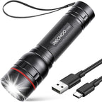 RECHOO Rechargeable Flashlights High Lumens, G1000 Super Bright Flash Light by RECHOO