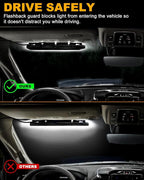 HLauto 6Z4J Emergency Dash Strobe Lights: 2x16.8 inch White Safety Lights - Image 7