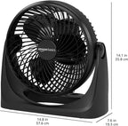 Amazon Basics Air Circulator Fan, Desk Fan - Image 3