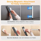 Gritin 14.7inch Under Cabinet Lighting Rechargeable 2 Pack- 3 Color Temps&5 - Image 9