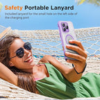 WIFORT for iPhone 16 Pro Waterproof Case, Fit for Magsafe Full Body Magnetic - Image 7