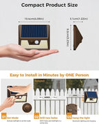 vighep 12 Pack Solar Motion Lights - Image 6