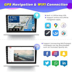 Android 15 Car Stereo for Jeep Compass Patriot 2007-2010, Hikity 9 Inch - Image 4