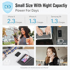 VANYUST S22 Portable Charger, Mini Colorful Power Bank, 5000mAh External - Image 7