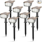 LEREKAM Solar Spot Lights Outdoor, 40 LEDs Solar Outdoor Waterproof Landscape by LEREKAM