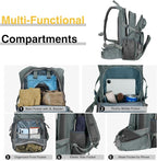 CVLIFE Hydration Backpack with 3L TPU Tactical Water Bladder, 22L Hiking - Image 5