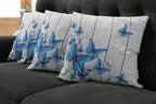 Ambesonne Butterflies Throw Pillow Cushion Case Pack of 4, Modern Accent - Image 7