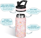 Fanhaw 14 Oz Kids Insulated Water Bottle - Image 2