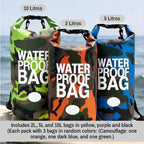 Waterproof Backpack Roll Top Dry Bag Set of 3 – PVC Dry Bags Waterproof - Image 5